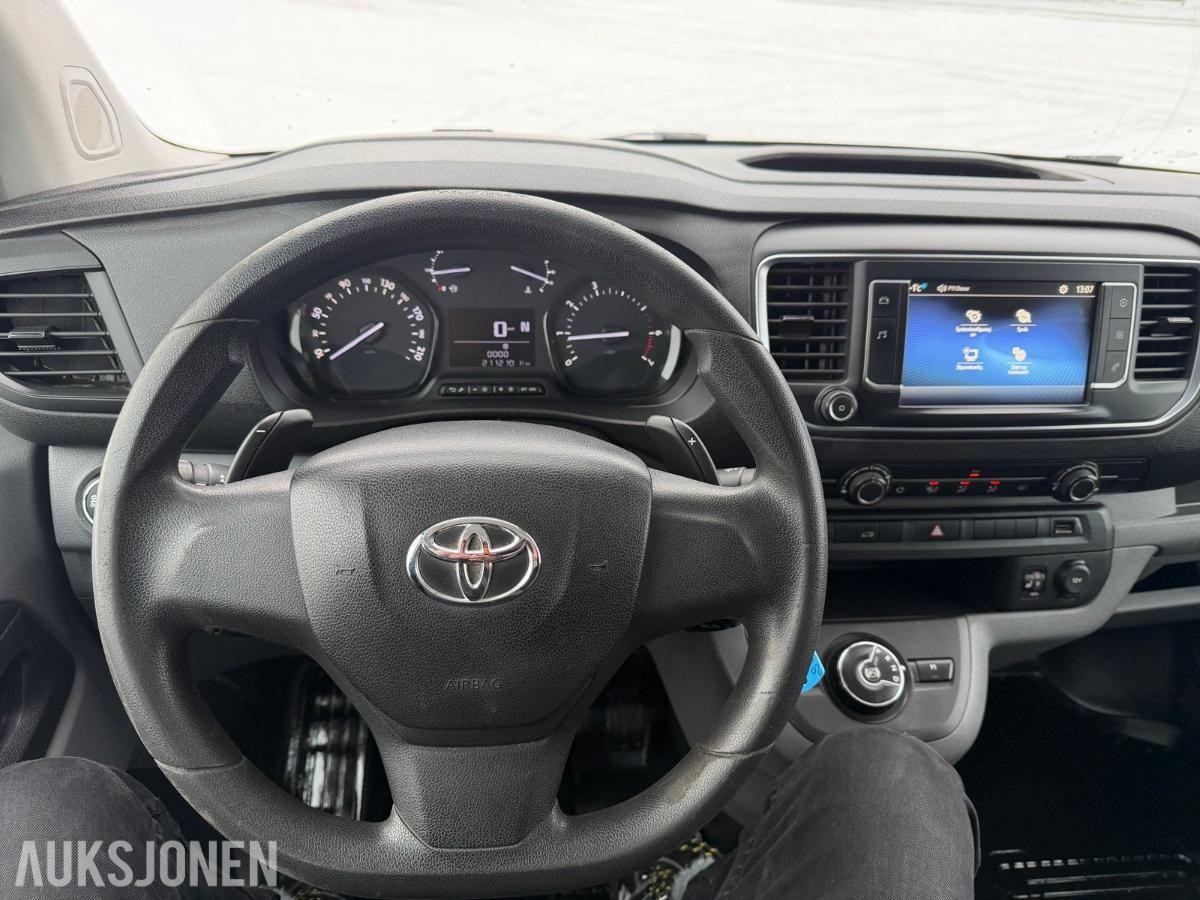2018 TOYOTA PROACE 2.0D 177HK AUTOMAT HENGERFESTE