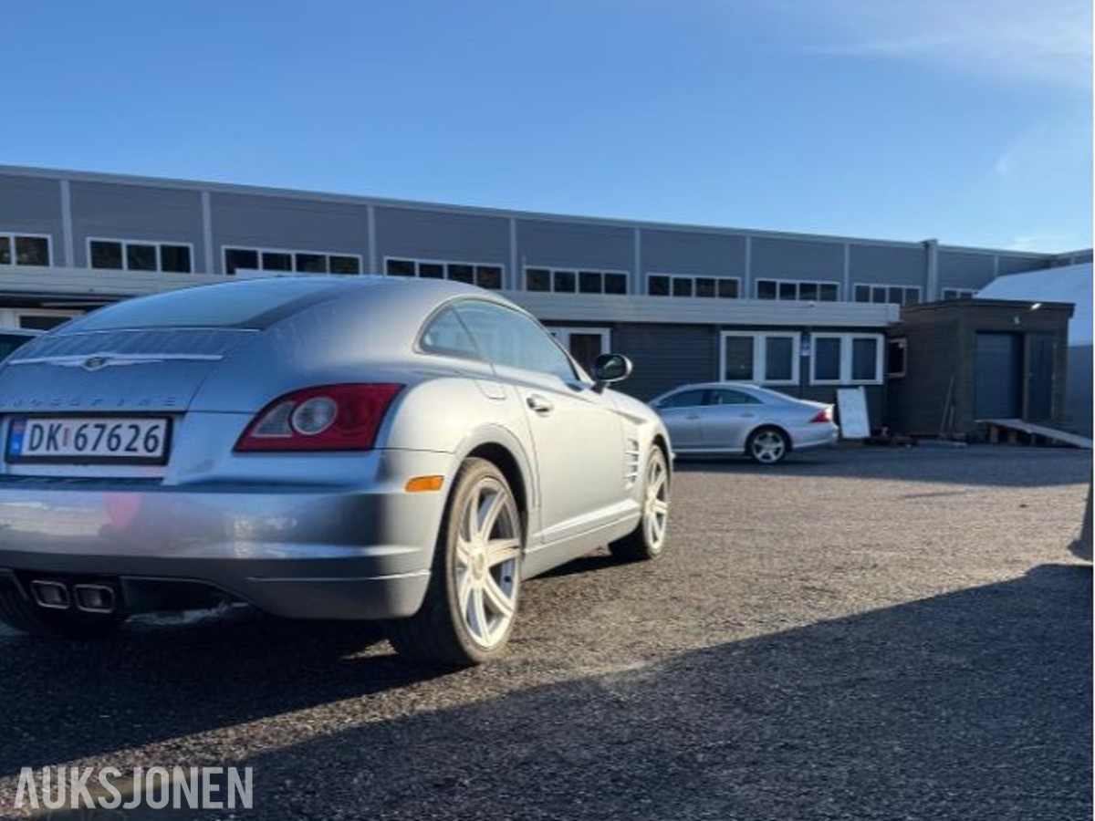 2004 Chrysler Crossfire 3.2, 120000km, Automat, Cruisekontroll, Skinninteriør