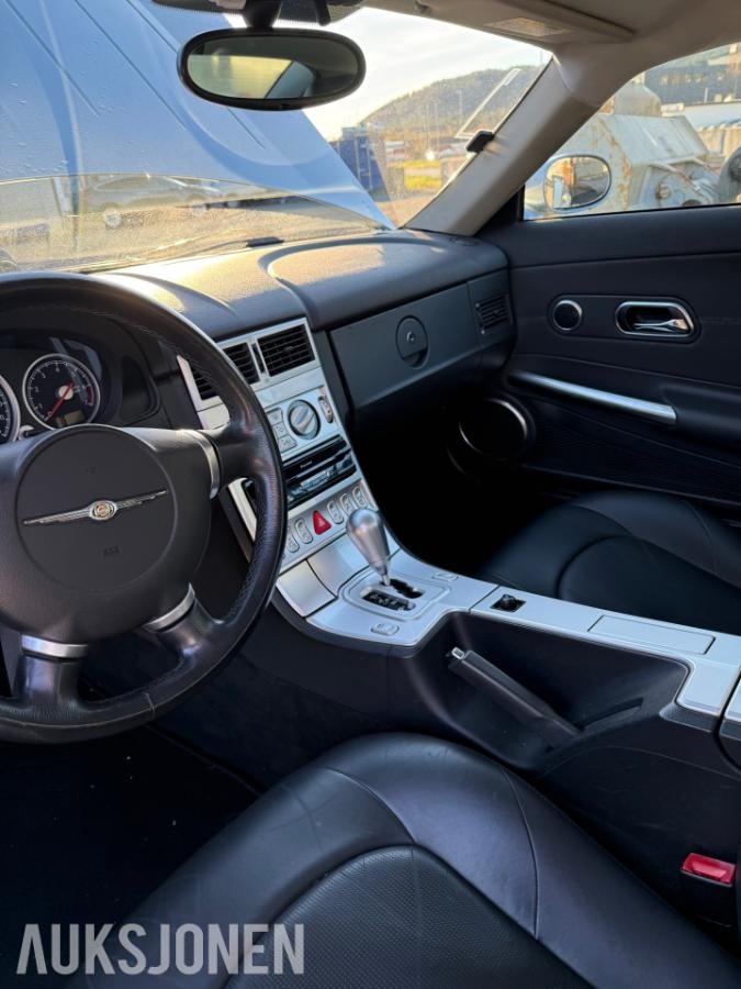 2004 Chrysler Crossfire 3.2, 120000km, Automat, Cruisekontroll, Skinninteriør