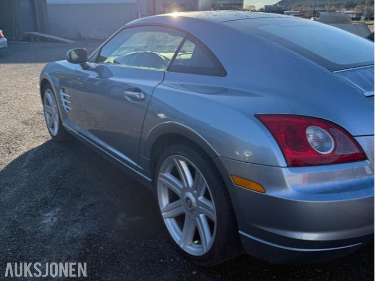 2004 Chrysler Crossfire 3.2, 120000km, Automat, Cruisekontroll, Skinninteriør