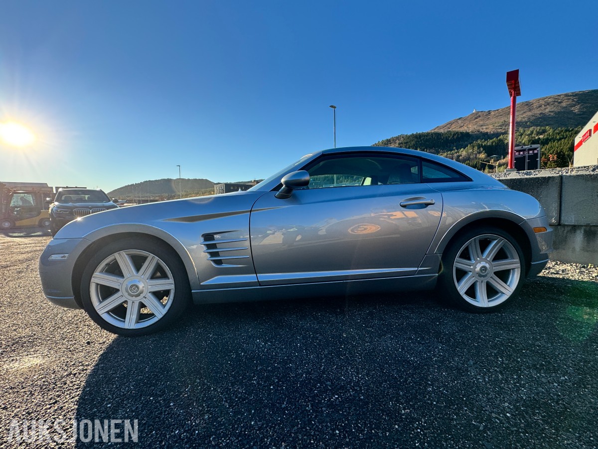 2004 Chrysler Crossfire 3.2, 120000km, Automat, Cruisekontroll, Skinninteriør