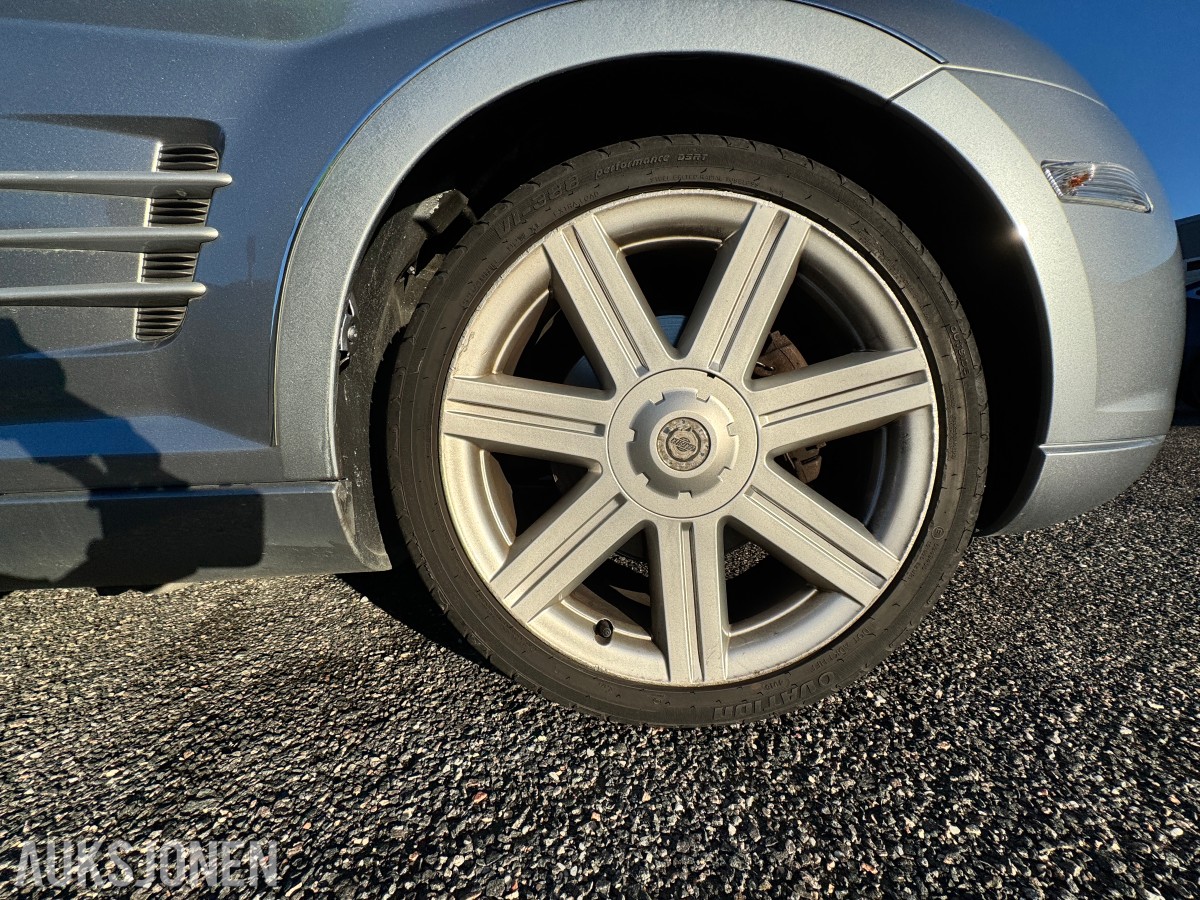 2004 Chrysler Crossfire 3.2, 120000km, Automat, Cruisekontroll, Skinninteriør