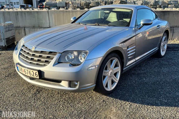2004 Chrysler Crossfire 3.2, 120000km, Automat, Cruisekontroll, Skinninteriør