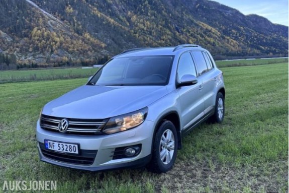 2012 Volkswagen Tiguan 2.0 Diesel 4MOTION, Cruisekontroll, Hengerfeste, S+V dekk, EU OK til 06.2028