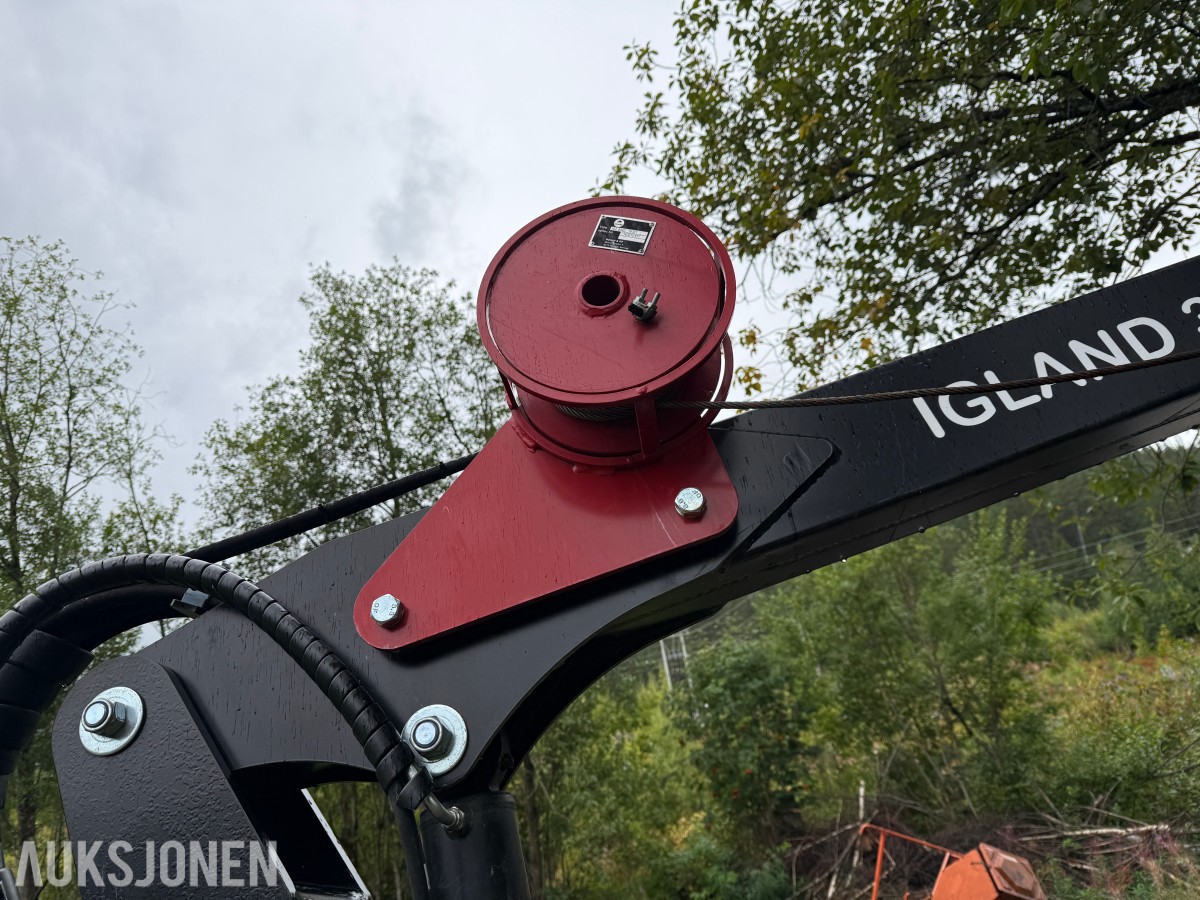2003 Igland 380 Tømmerhenger m/Utskyt og vinsj