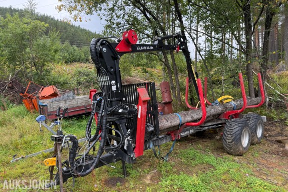 2003 Igland 380 Tømmerhenger m/Utskyt og vinsj