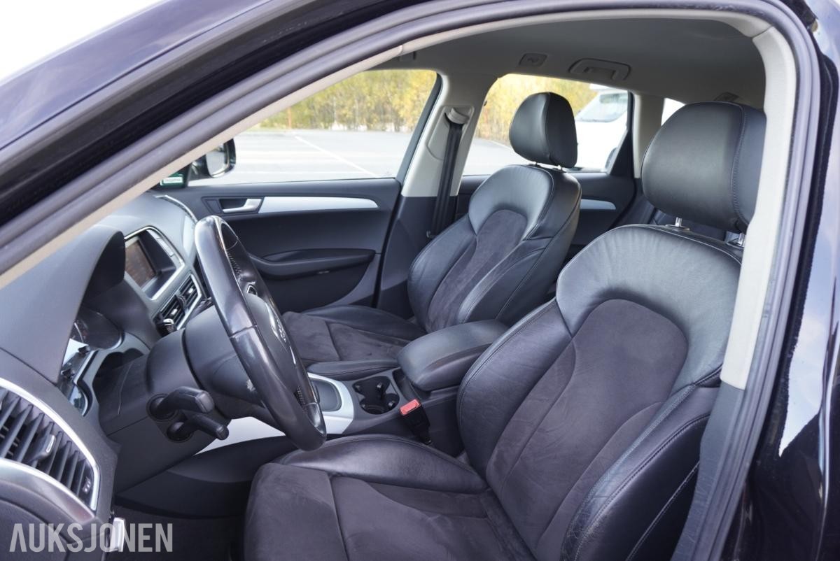 2012 Audi Q5  2.0 170hk  QUATTRO skinnseter hengerfeste s+v dekk         117411km