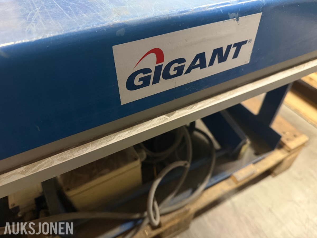 Gigant Løftebord 1000kg-Nesten ubrukt