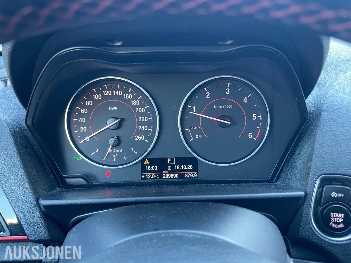 2012 BMW 1-serie 2.0-116 D Automat/Klima/Sport, 209000km