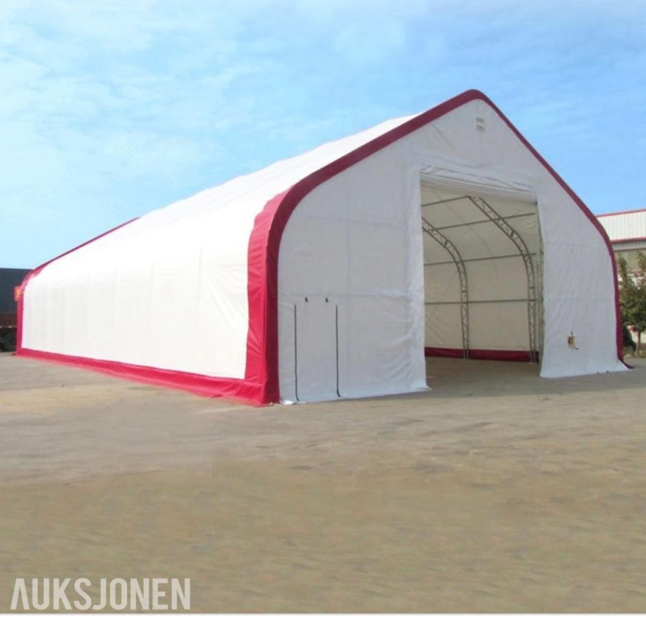 2026 LAGERHALL 36,60x12.20x6.40 M L/B/H - 446M2 -DOBBLE RØR-SYSTM 4012021