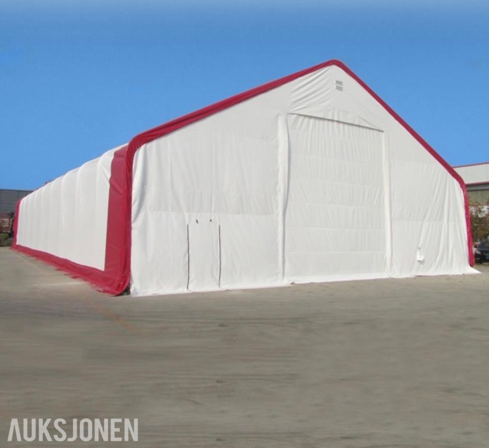 2026 LAGERHALL 36,60x12.20x6.40 M L/B/H - 446M2 -DOBBLE RØR-SYSTM 4012021