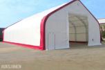 2026 LAGERHALL 36,60x12.20x6.40 M L/B/H - 446M2 -DOBBLE RØR-SYSTM 4012021