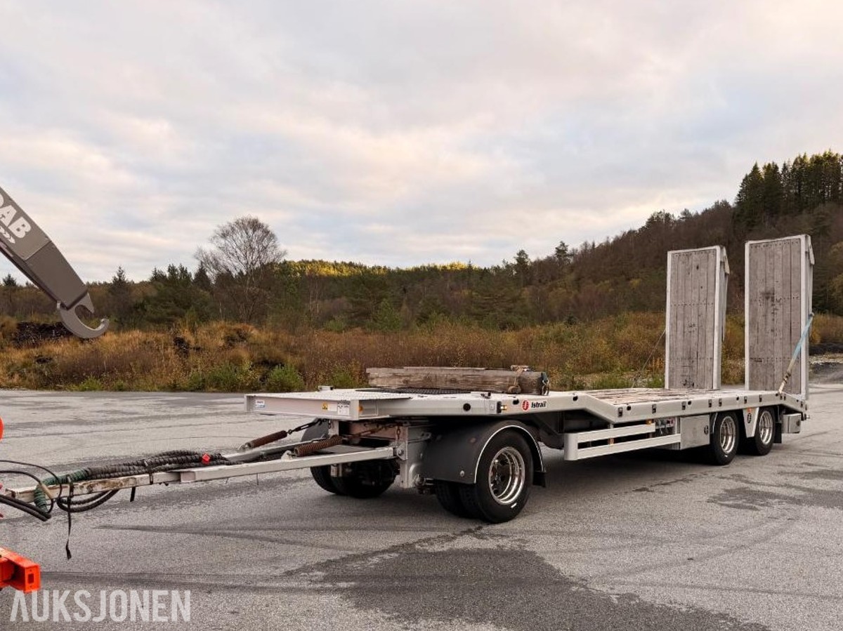 2015 Istrail PN332 Maskinslep - hydrauliske kjørebroer & hydraulisk bredding