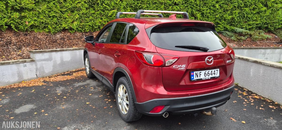 2014 Mazda CX-5, 2,2DE 150hk AWD AUTOMAT HENGERFESTE SKINN          176000km