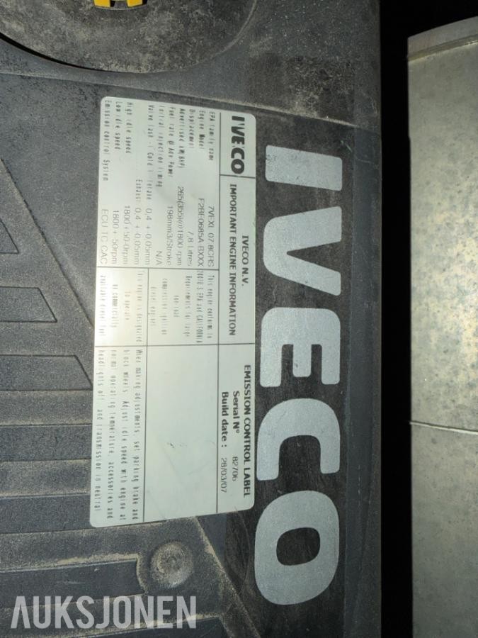2007 INMESOL 230 kVA DIESELAGGREGAT – IVECO 7,8L – MECC ALTE – MOTORVARMER