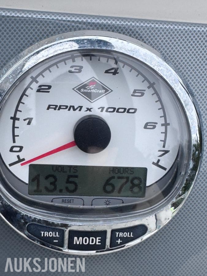 2007 Uttern S52 Exclusive – 17 fot – 75 hk Mercury – 678 timer