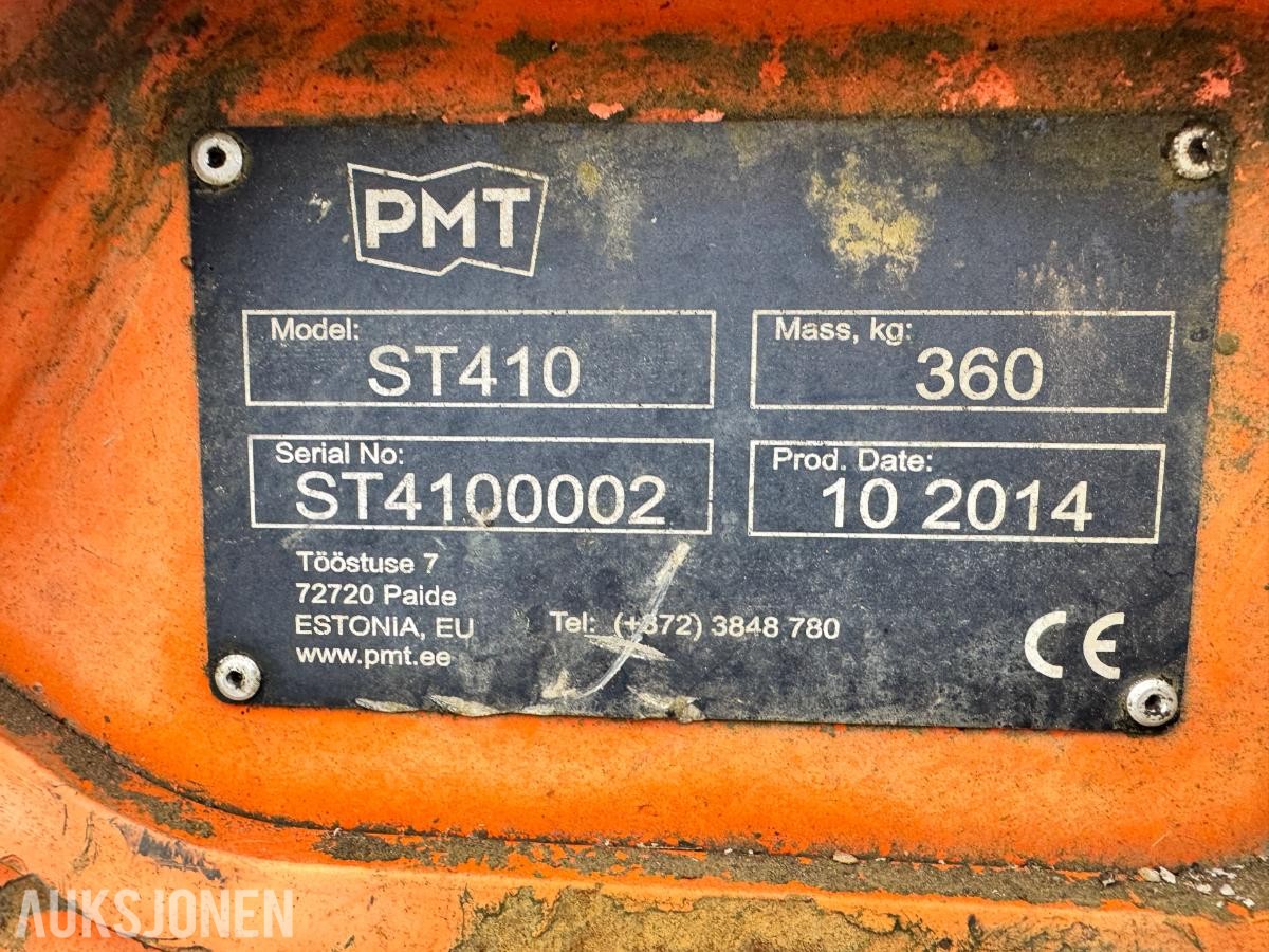 2014 PMT ST410 klype med S60 feste