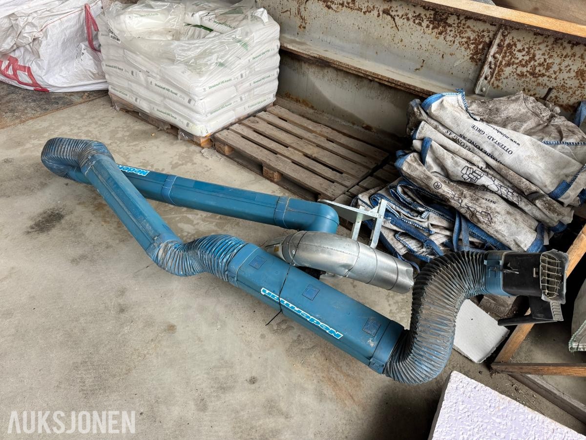Nedermann vegghengt sveiseavsug 230/400 Volt
