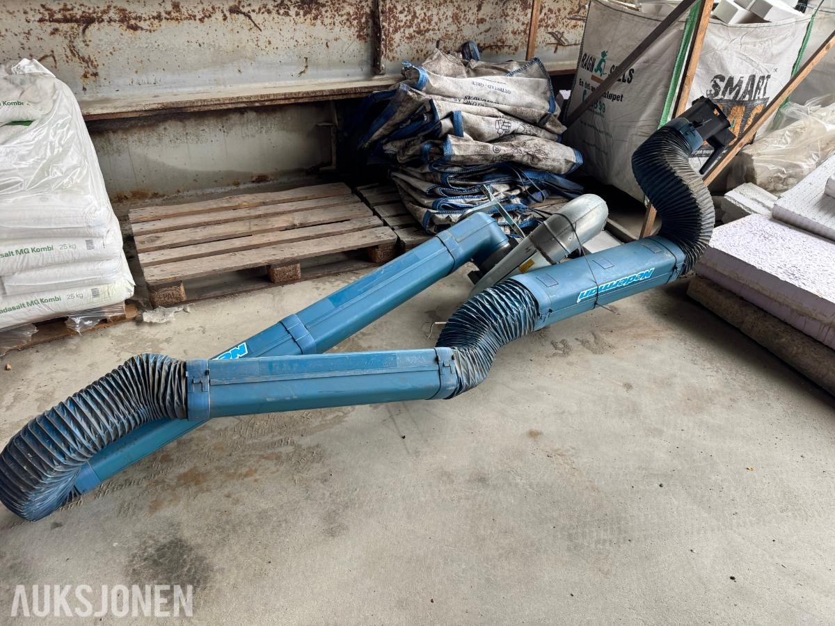 Nedermann vegghengt sveiseavsug 230/400 Volt