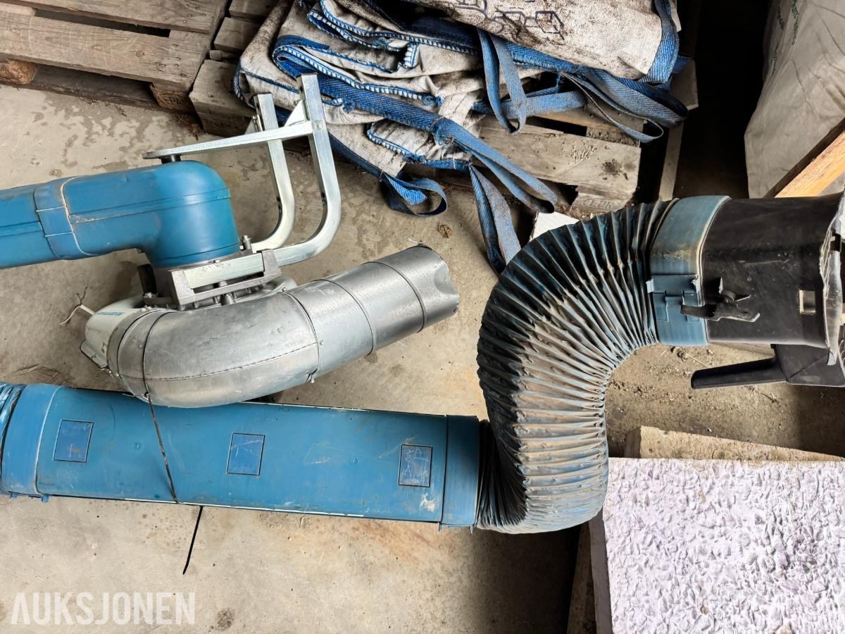 Nedermann vegghengt sveiseavsug 230/400 Volt