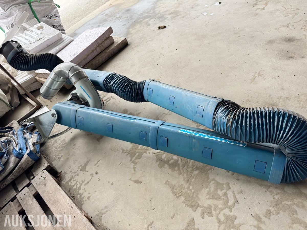 Nedermann vegghengt sveiseavsug 230/400 Volt