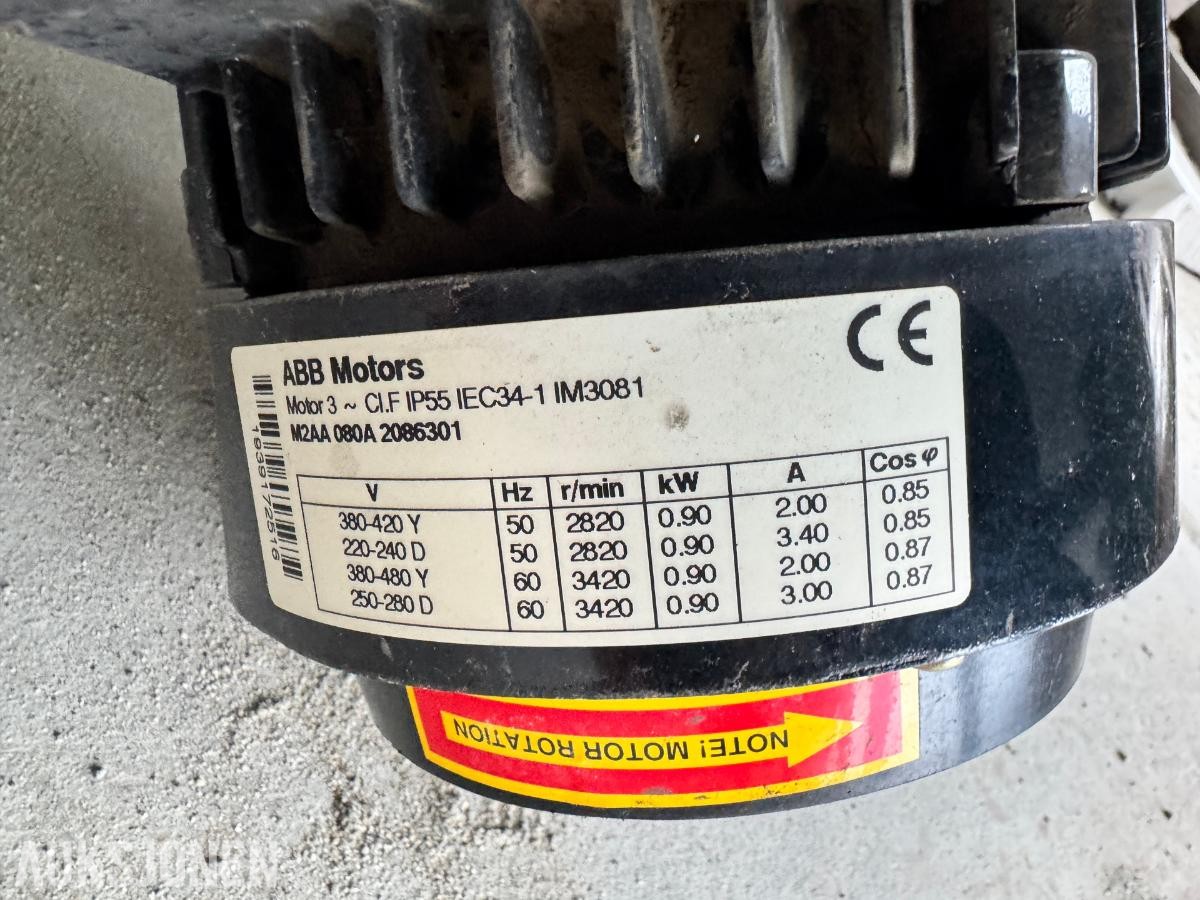 Nedermann vegghengt sveiseavsug 230/400 Volt
