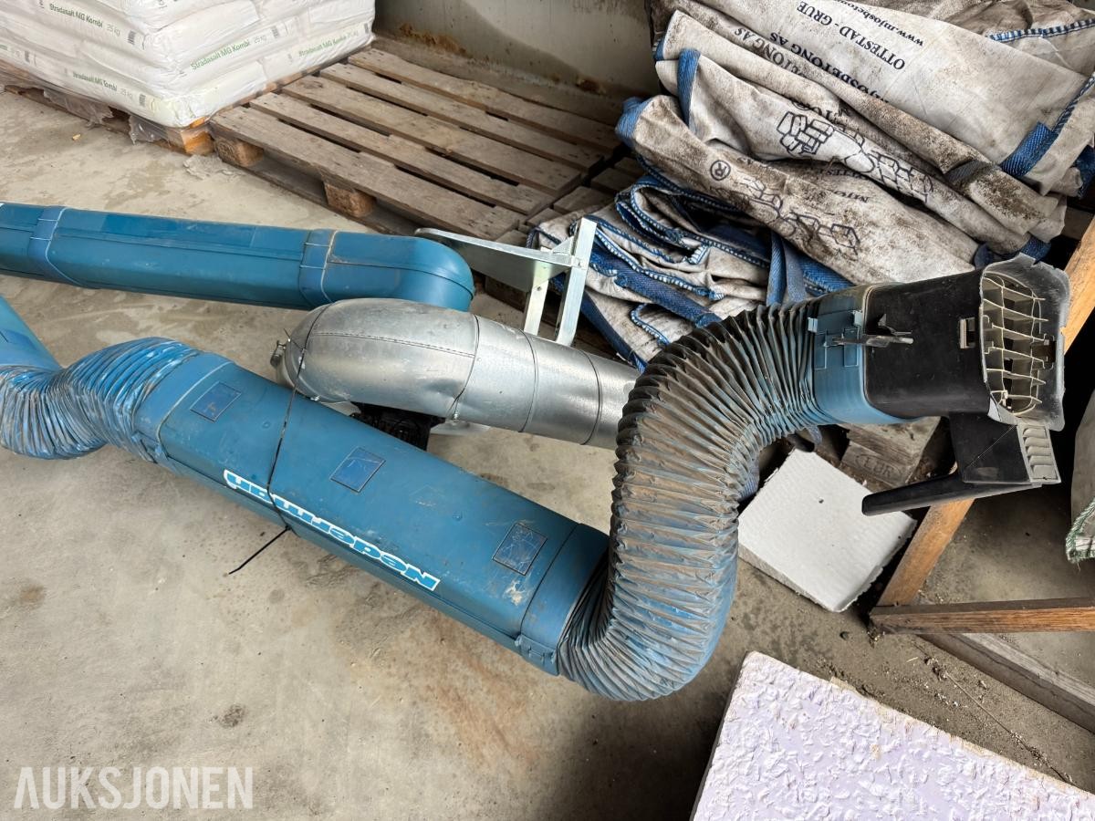 Nedermann vegghengt sveiseavsug 230/400 Volt