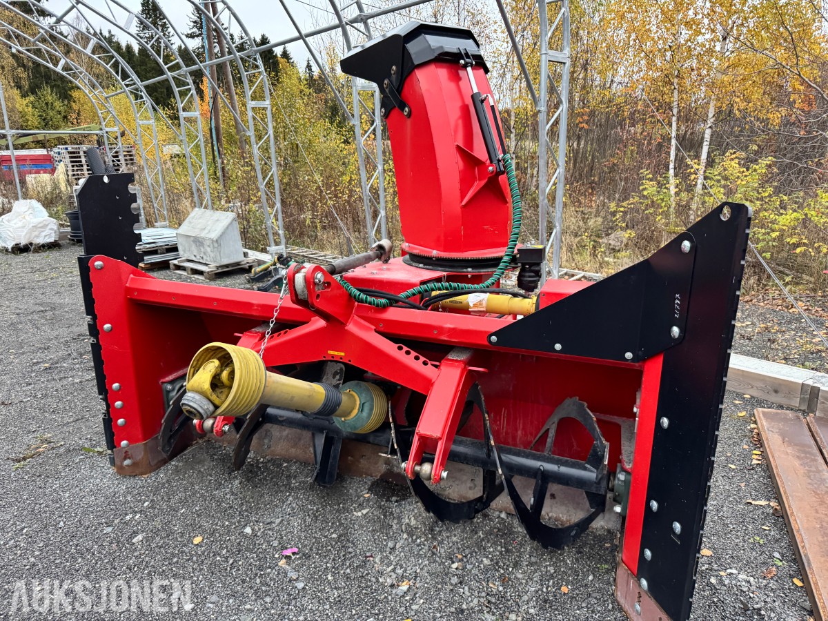 2023 Tokvam 256THS Big Snøfres, hydraulisk kantvinge, ekstra bredde, PTO