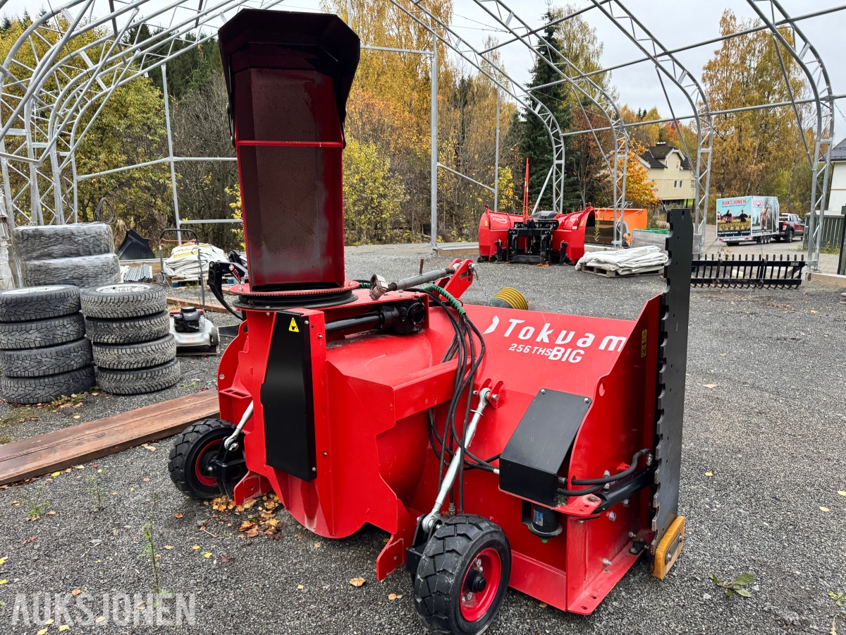 2023 Tokvam 256THS Big Snøfres, hydraulisk kantvinge, ekstra bredde, PTO