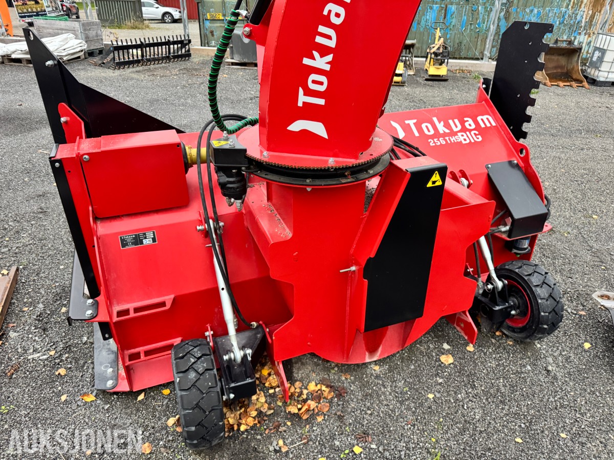 2023 Tokvam 256THS Big Snøfres, hydraulisk kantvinge, ekstra bredde, PTO