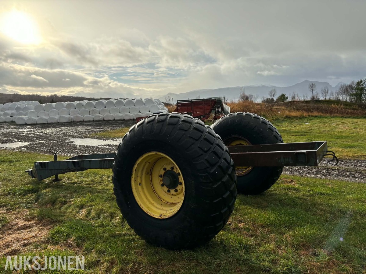1991 JOS Tilhengerunderstell, ca. 6 m, fra møkkvogn