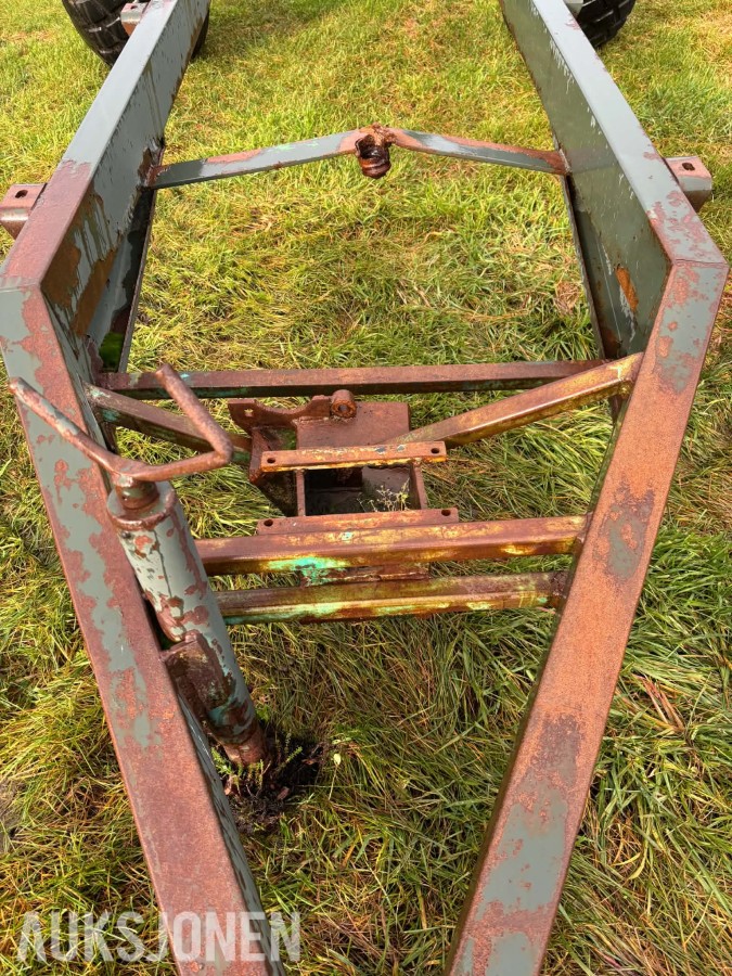 1991 JOS Tilhengerunderstell, ca. 6 m, fra møkkvogn
