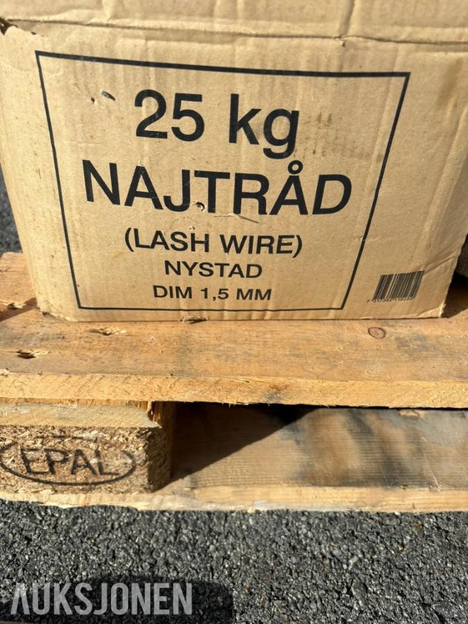 Diverse utstyr for betongentreprenør Forbruksmateriell og verktøy/måleutstyr