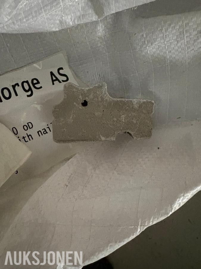 Diverse utstyr for betongentreprenør Forbruksmateriell og verktøy/måleutstyr