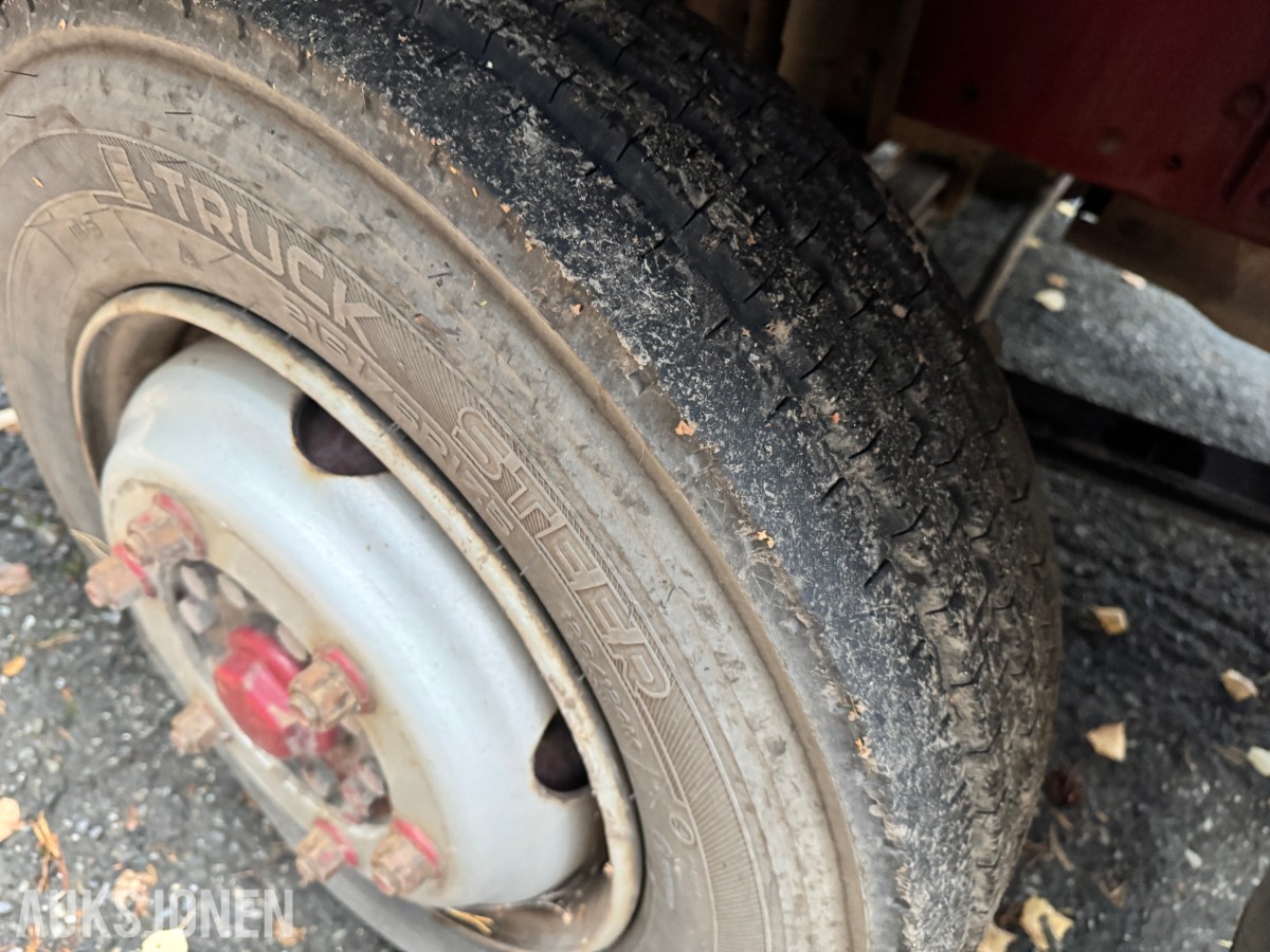 2001 MAN LE160C planbil med tipp
