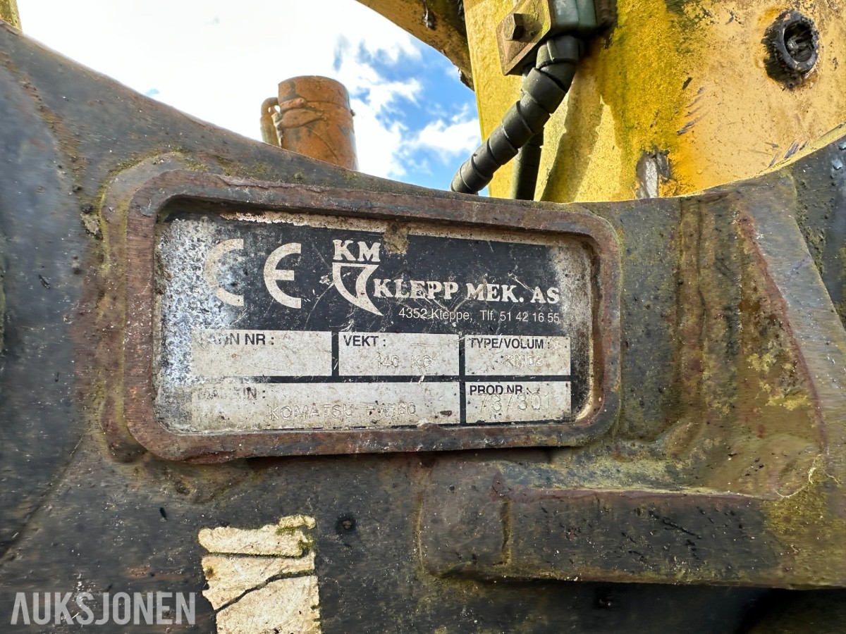 2004 Komatsu PC130-7K gravemaskin /beltegraver