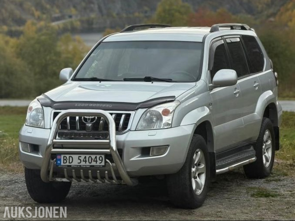 2003 Toyota Land Cruiser 3.0 Diesel 163hk 4WD Automat, Hengerfeste