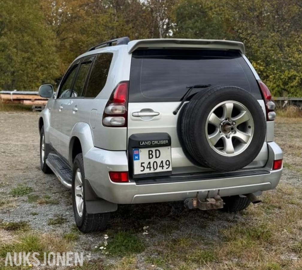 2003 Toyota Land Cruiser 3.0 Diesel 163hk 4WD Automat, Hengerfeste