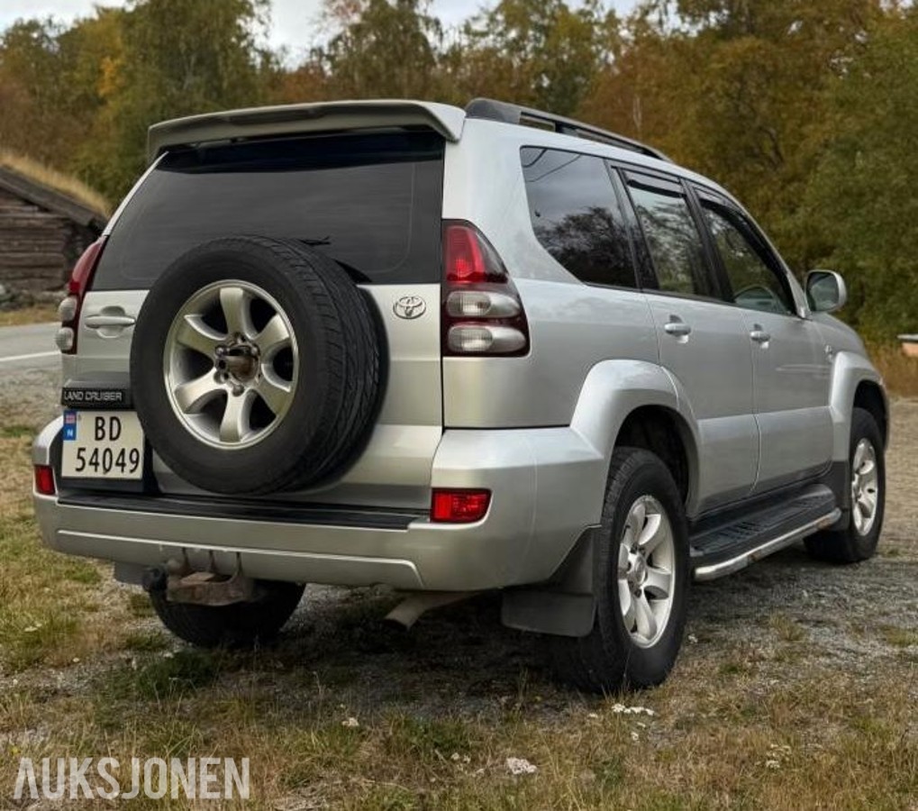 2003 Toyota Land Cruiser 3.0 Diesel 163hk 4WD Automat, Hengerfeste