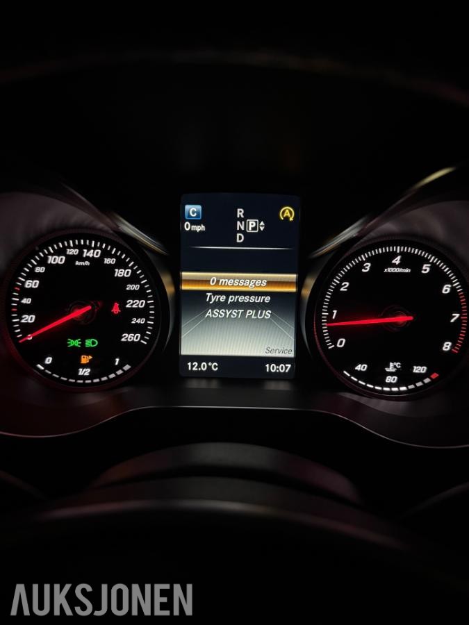 2014 Mercedes-Benz C180 AMG-PAKKE AUTOMAT S+V DEKK EU OK 09.2027 165630km