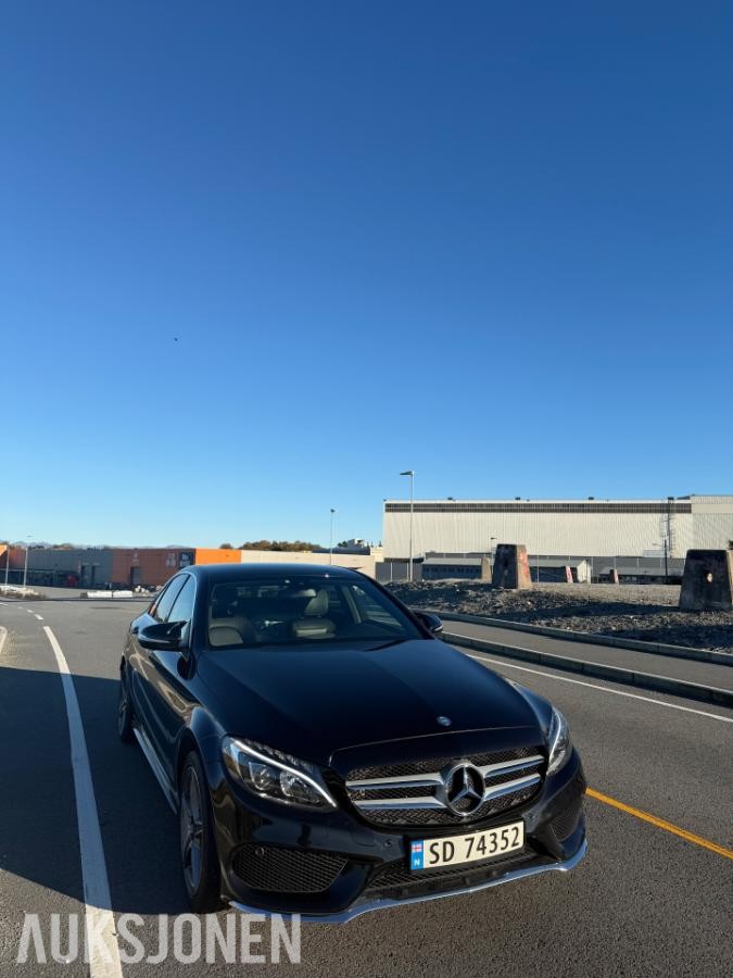2014 Mercedes-Benz C180 AMG-PAKKE AUTOMAT S+V DEKK EU OK 09.2027 165630km