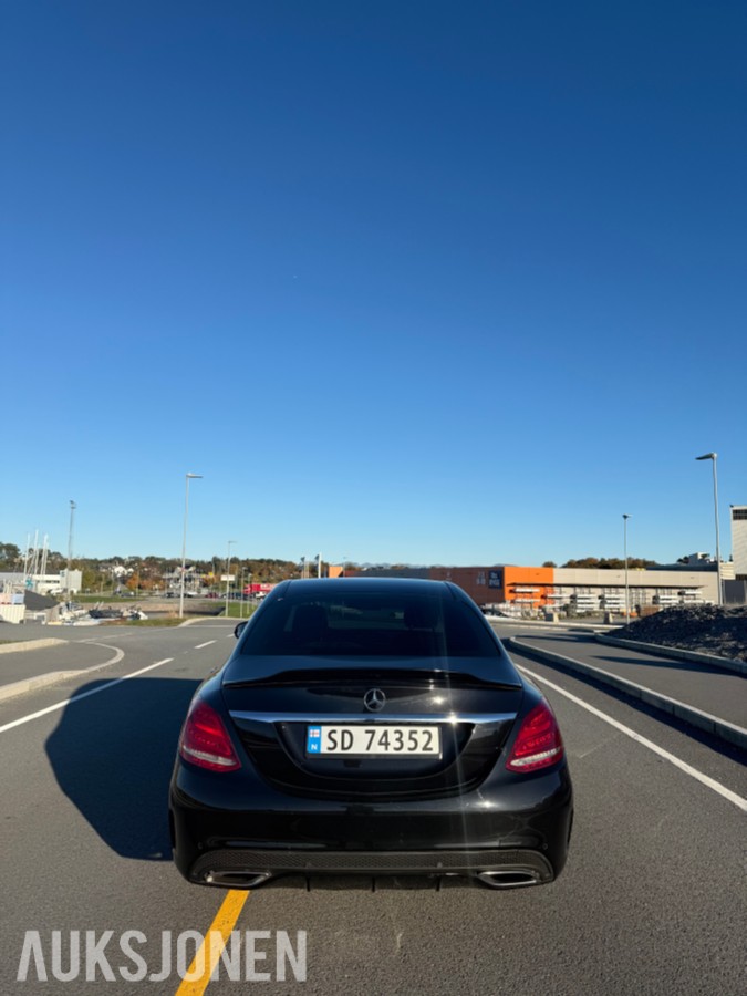 2014 Mercedes-Benz C180 AMG-PAKKE AUTOMAT S+V DEKK EU OK 09.2027 165630km