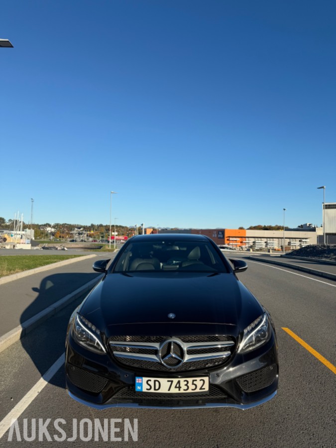2014 Mercedes-Benz C180 AMG-PAKKE AUTOMAT S+V DEKK EU OK 09.2027 165630km