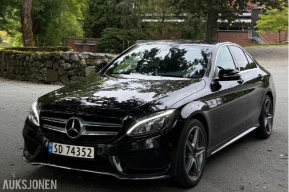 2014 Mercedes-Benz C180 AMG-PAKKE AUTOMAT S+V DEKK EU OK 09.2027 165630km
