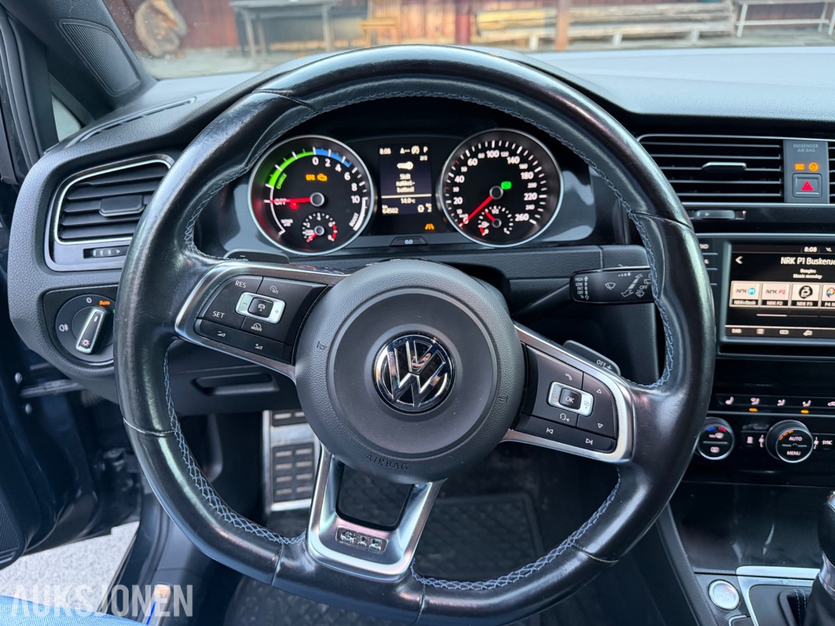 2016 VOLKSWAGEN GOLF GTE HENGERFESTE SKINN KEYLESS VARMER KAMERA ADAPTIV CRUISE