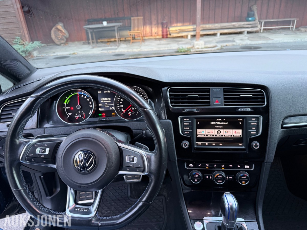 2016 VOLKSWAGEN GOLF GTE HENGERFESTE SKINN KEYLESS VARMER KAMERA ADAPTIV CRUISE