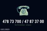 Gullnummer: 478 73 700 / 47 87 37 00 