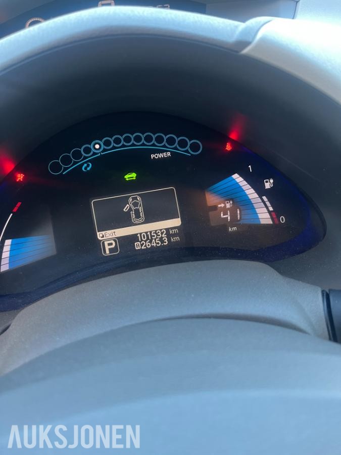 2012 Nissan Leaf Cruisekontroll, EU ok til EU 05.2028