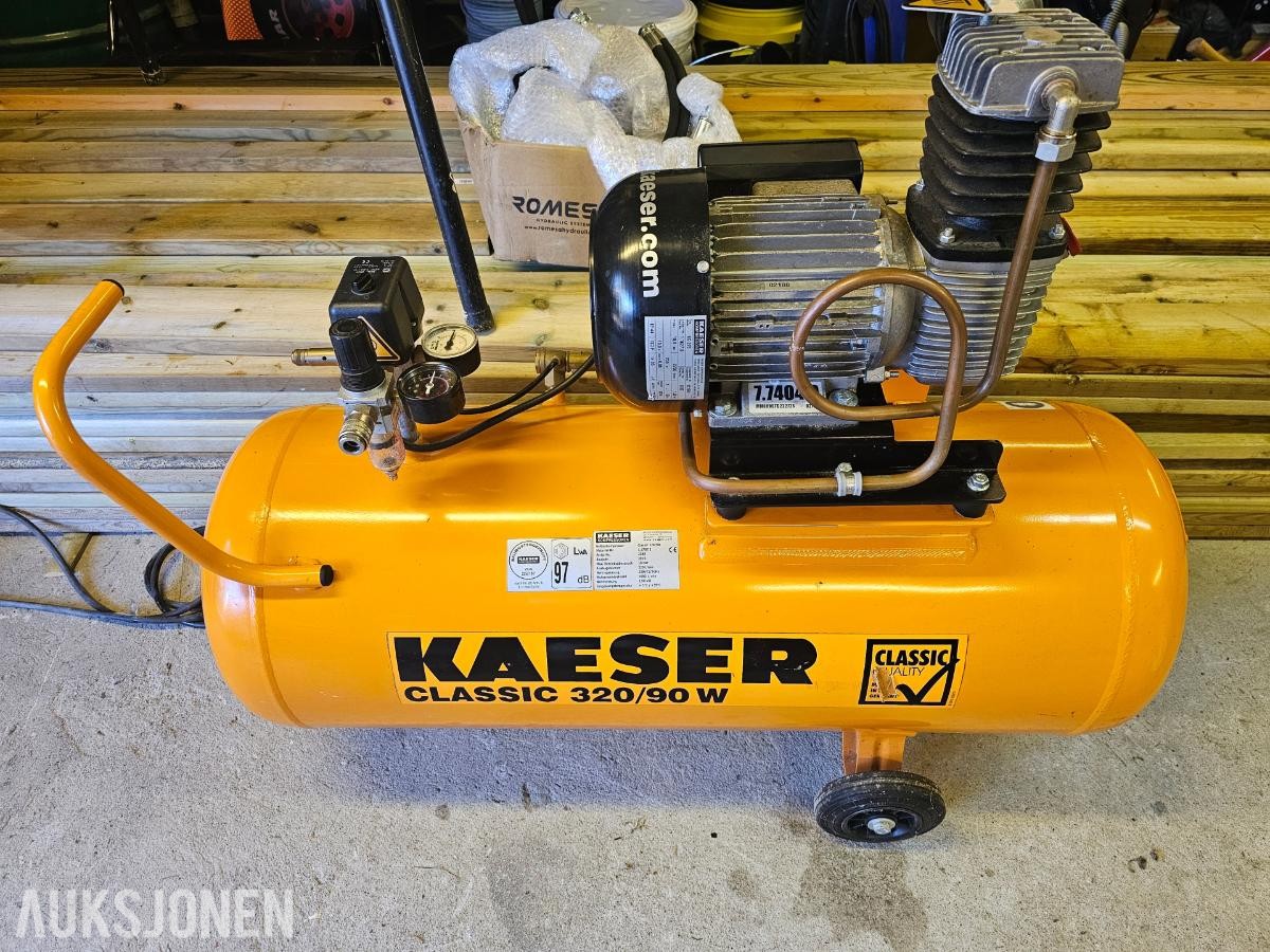 2016 Kaeser Classic 320/90 stempelkompressor 
