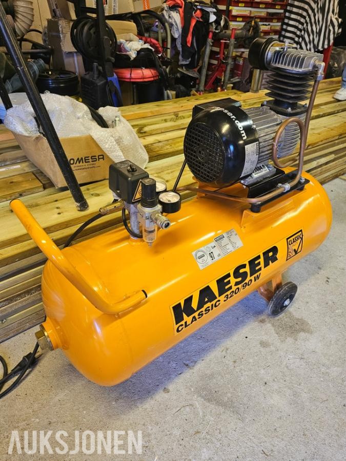 2016 Kaeser Classic 320/90 stempelkompressor 